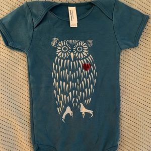 Owl Heart Onesie